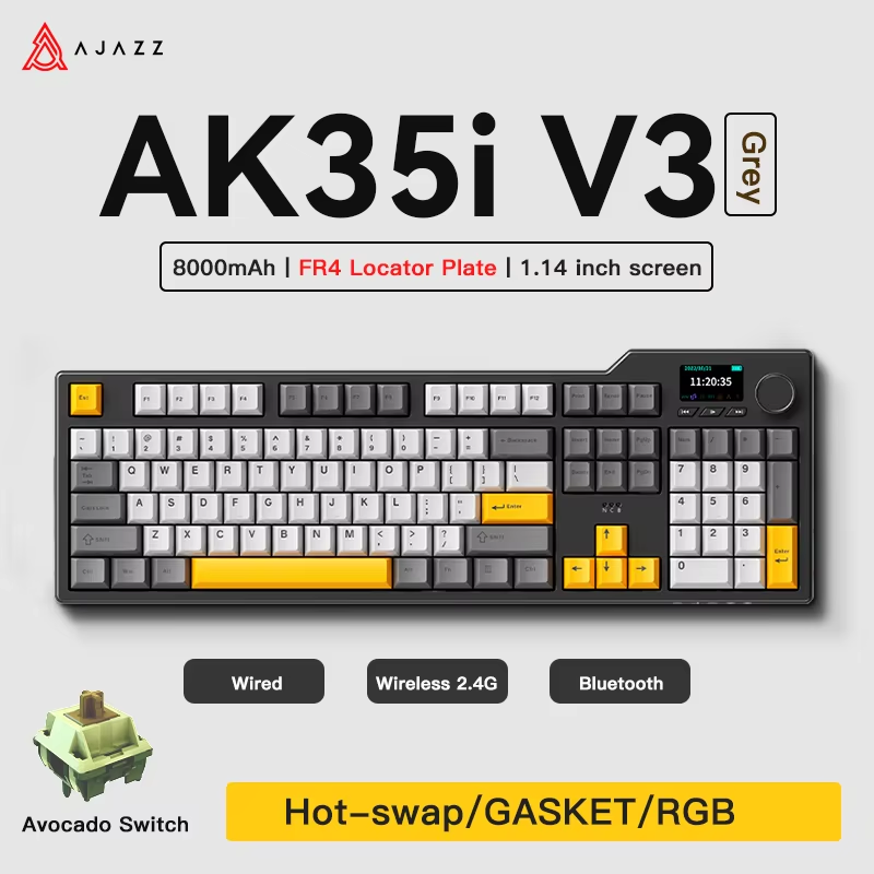 Gaming Keyboard Tkl - 아자즈 AK35I V3/V4 MAX 트라이 모드