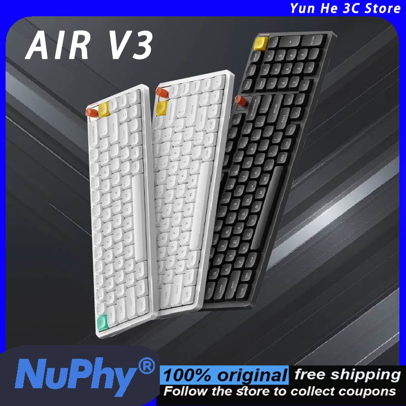 Gaming Keyboard That Is Quiet - NuPhy Air V3 로우 프로파일 기계식