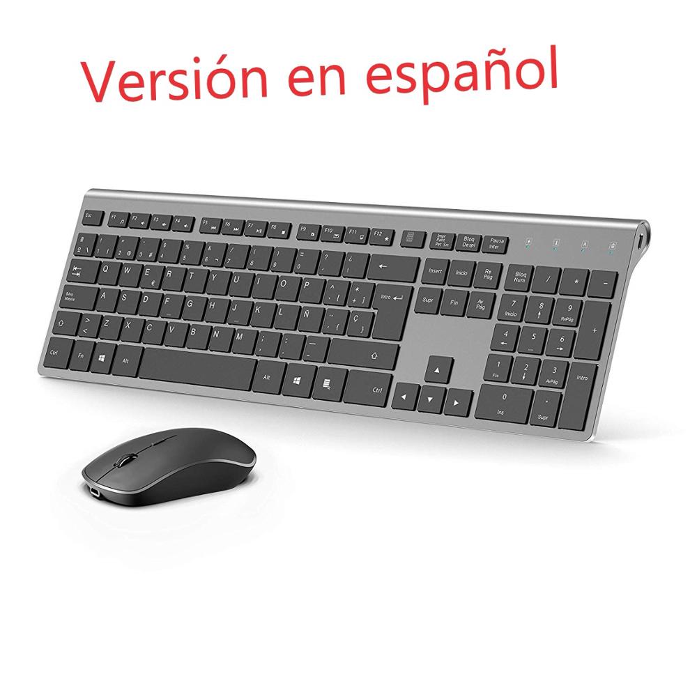 Gaming Keyboard Mouse Set - 무선 키보드 및 마우스 세트 스페인어