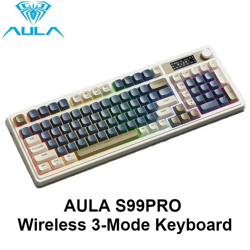 Gaming Keyboard That Is Quiet - AULA S99 Pro 트리플 모드 블루투스
