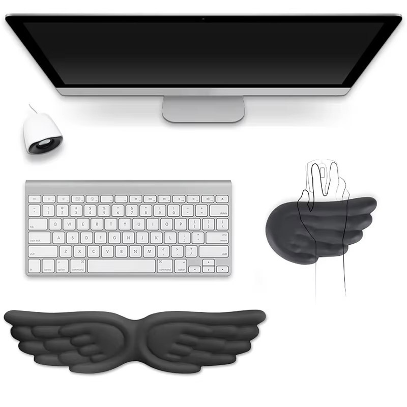 Gaming Keyboard Ergonomics - 키보드 마우스 손목 받침대 엔젤 윙