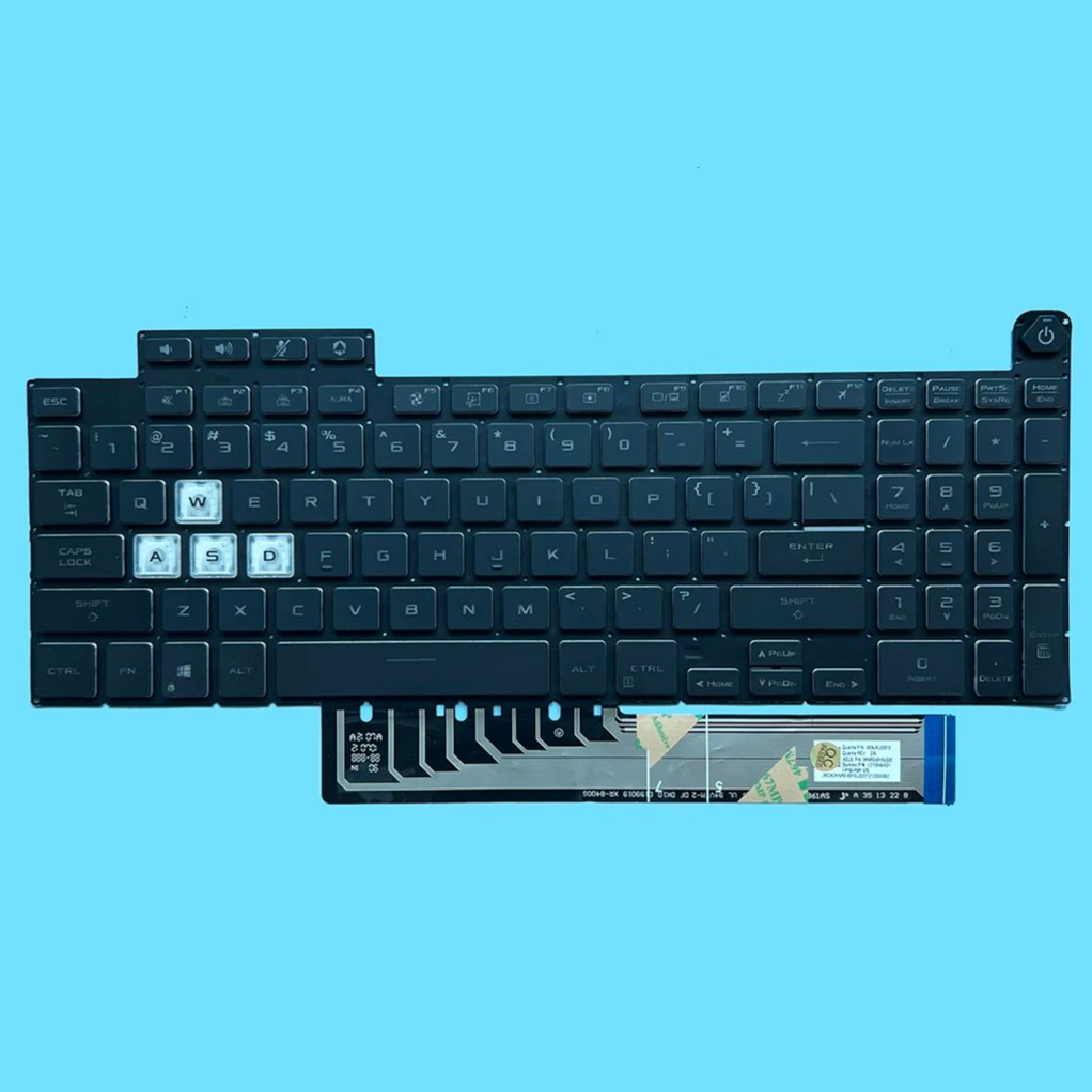 Gaming Keyboard Asus - XIN-러시아어-미국 RGB 백라이트 노트북 키보드(ASUS TUF