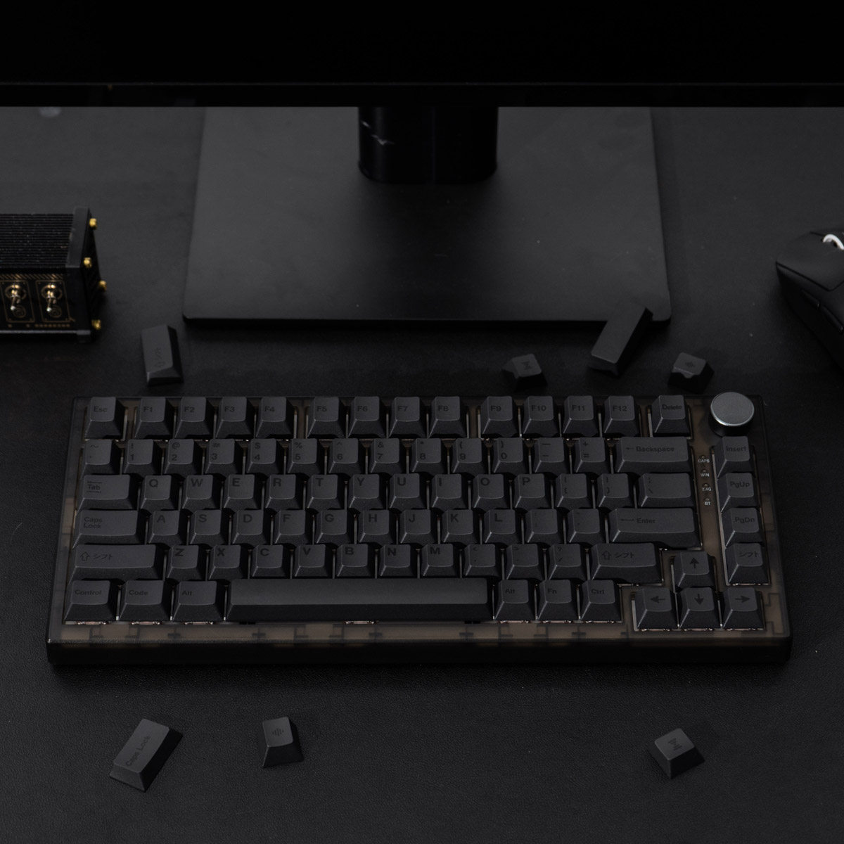 Keyboard Lube Kit - 144키 GMK 다크 키캡 체리 프로파일