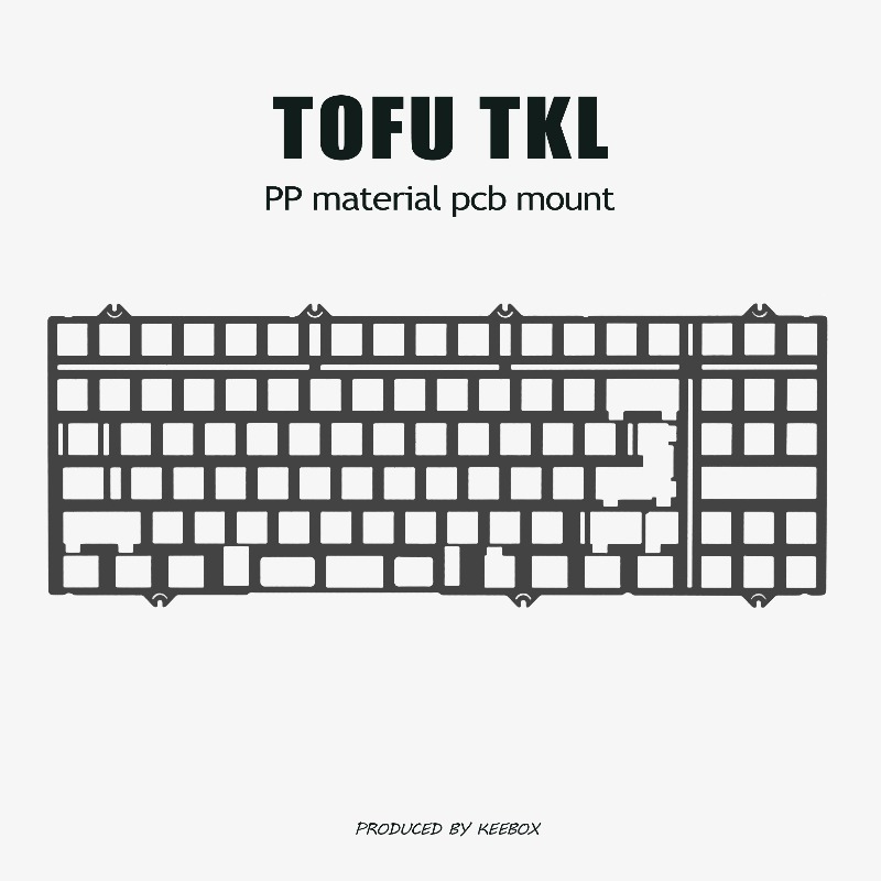 Gaming Keyboard Tkl - TOFU TKL 키보드 포지셔닝 보드 커스텀
