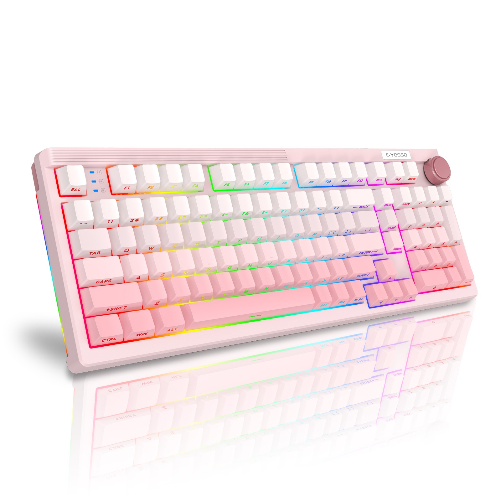 Gaming Keyboard E Yooso - E-YOOSO 98키 기계식 키보드 3모드 블루투스