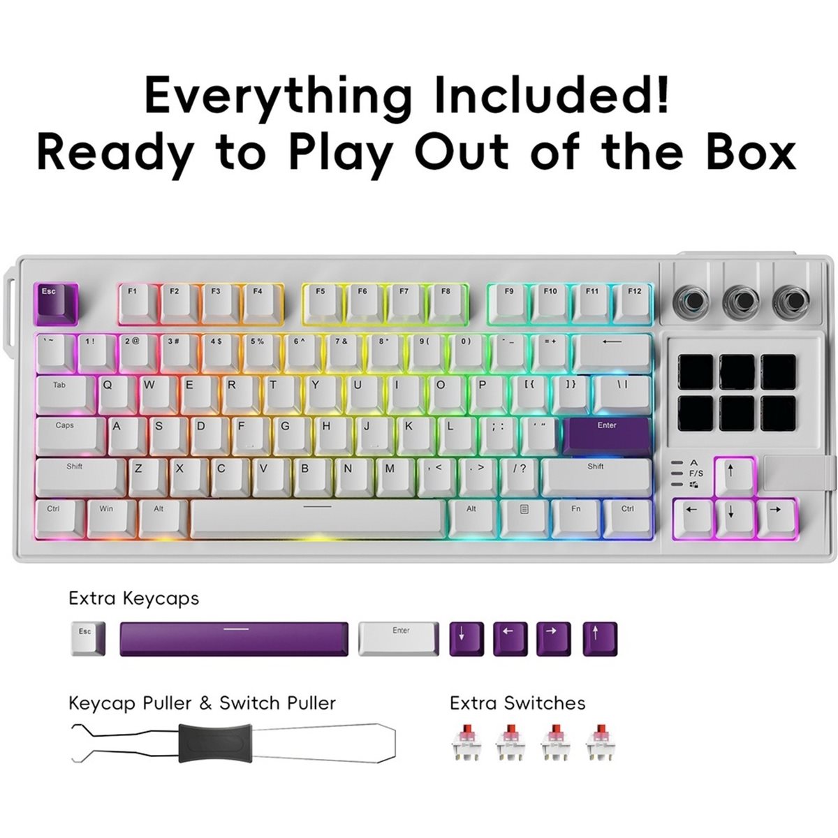 업데이트. K1 PRO 비주얼 기계식 키보드 매크로 L - Gaming Keyboard Ergonomics 리뷰 및 가격