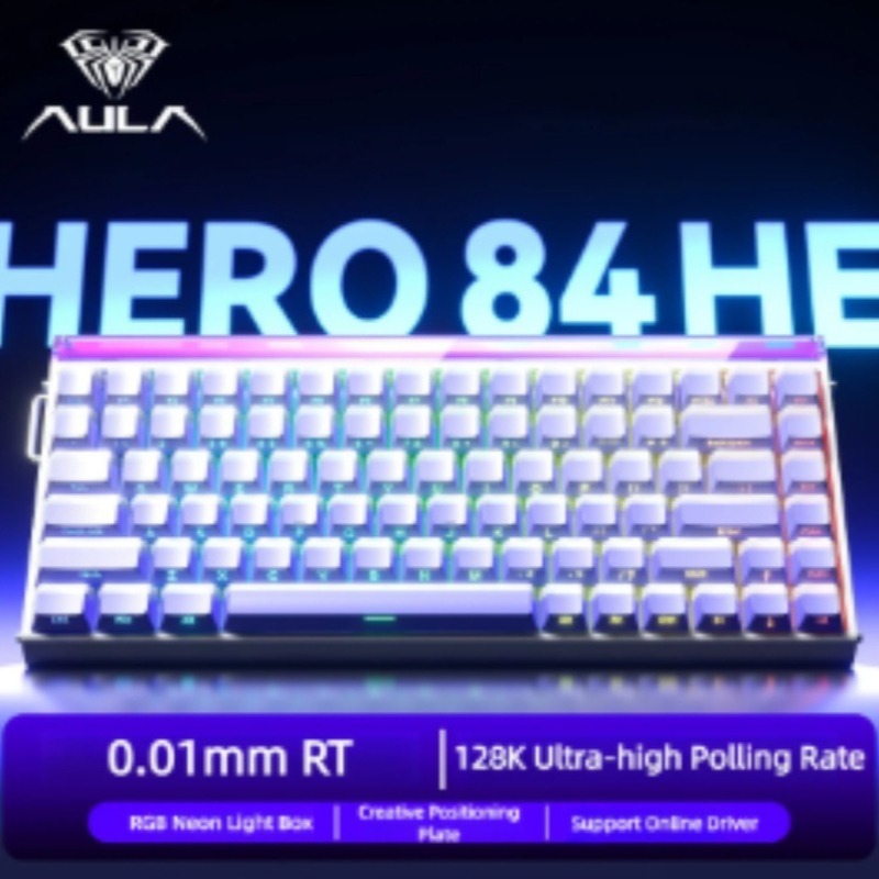 AULA HERO84 마그네틱 게이밍 기계식 키보드 래 - Gaming Keyboard Hall Effect 리뷰 및 가격