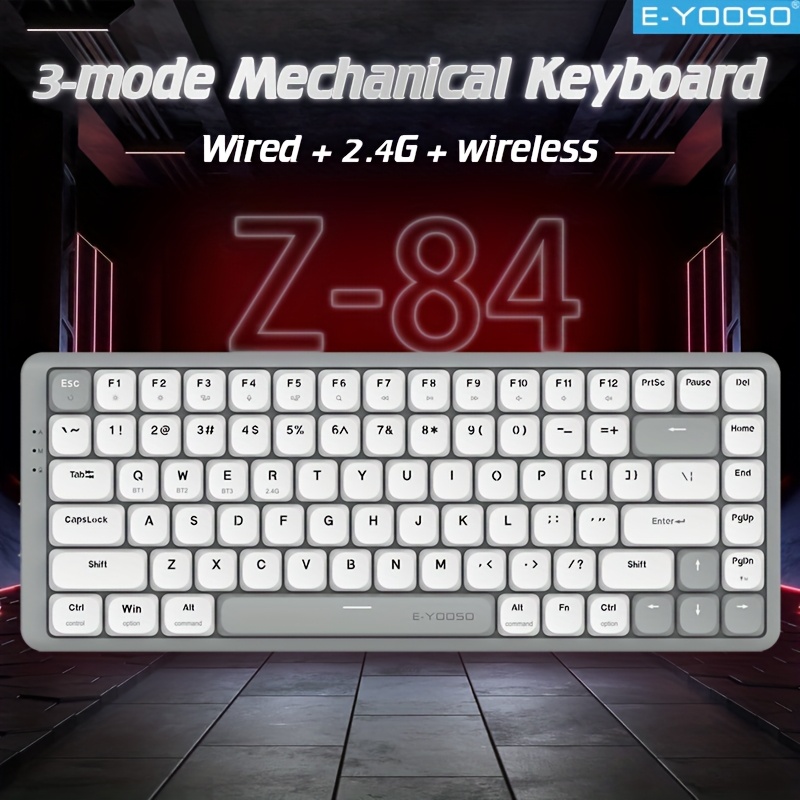 E-YOOSO 트라이 모드 2.4G 무선/블루투스/유선 - Gaming Keyboard E Yooso 리뷰 및 가격
