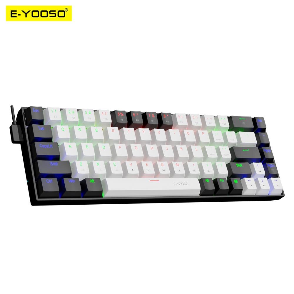 E-YOOSO USB 미니 슬림 기계식 게임용 유선 키 - Gaming Keyboard E Yooso 리뷰 및 가격