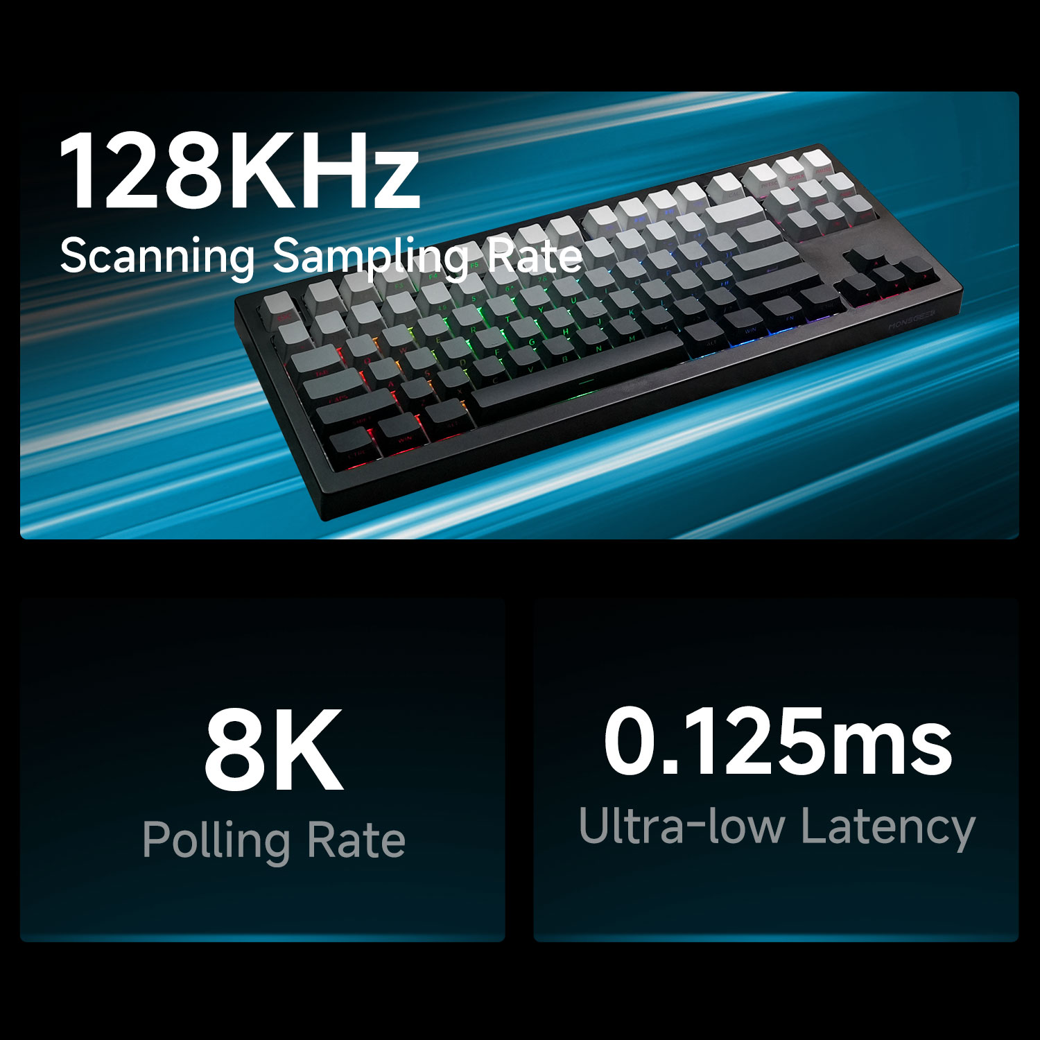 아코 x 몬스긱 FUN87 HE 마그네틱 키보드 88키 - Gaming Keyboard Tkl 리뷰 및 가격