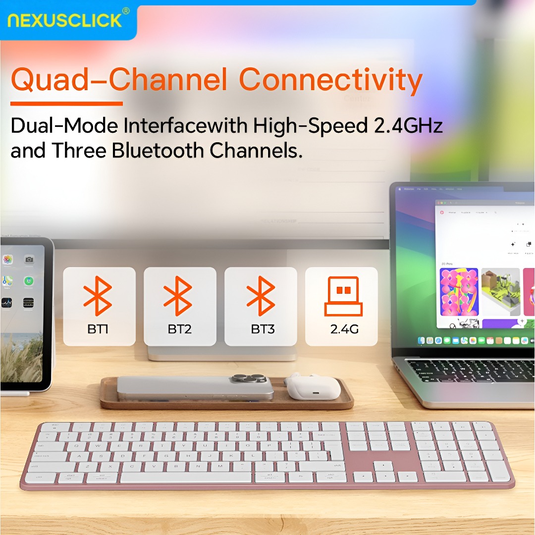 NexusClick 충전식 무선 키보드 마우스 콤보,  - Gaming Keyboard Mouse Combo 리뷰 및 가격