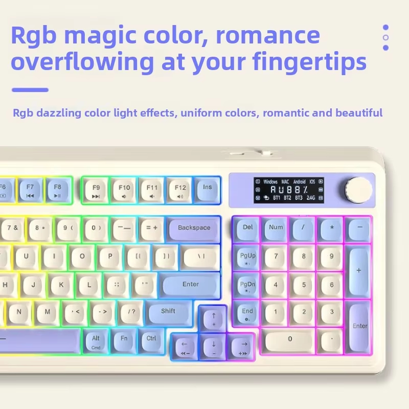 AULA S99 Pro 트리플 모드 블루투스 2.4G  - Gaming Keyboard That Is Quiet 리뷰 및 가격