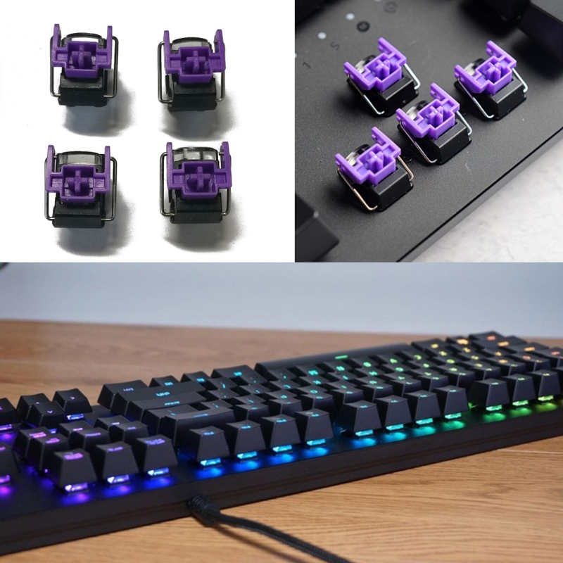 레이저 퍼플 광학 스위치 핫 스왑 스위치, 레이저 헌츠 - Gaming Keyboard Ergo 리뷰 및 가격