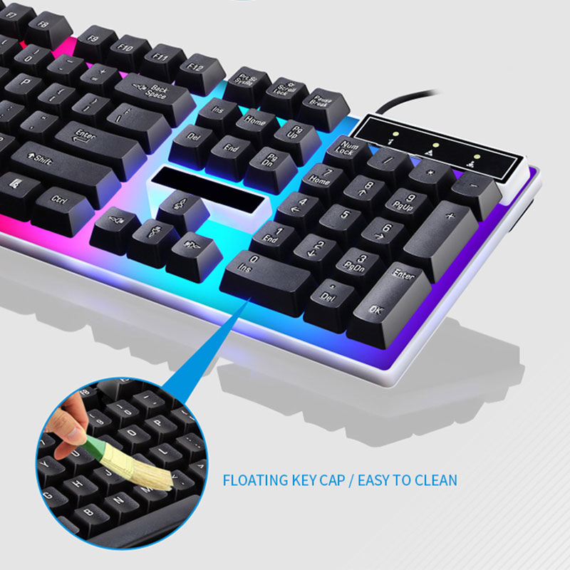 RGB 게임용 키보드 게이머 키보드 및 마우스 키트 W - Gaming Keyboard Mouse Combo 리뷰 및 가격