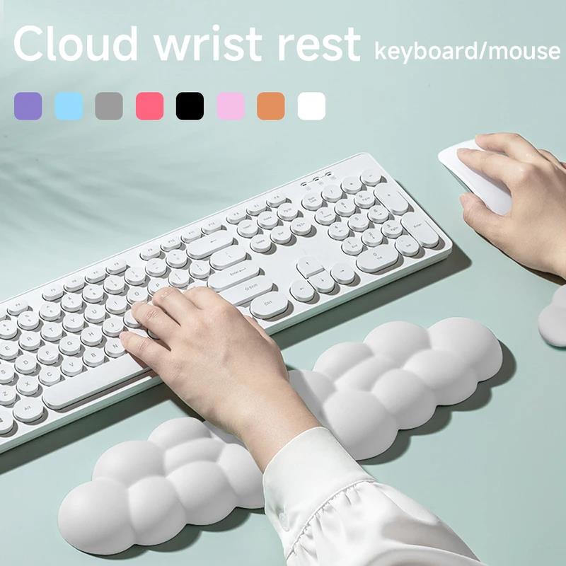 손목 받침대가 있는 마우스 패드 키보드 클라우드 미끄럼 - Gaming Keyboard Ergonomics 리뷰 및 가격