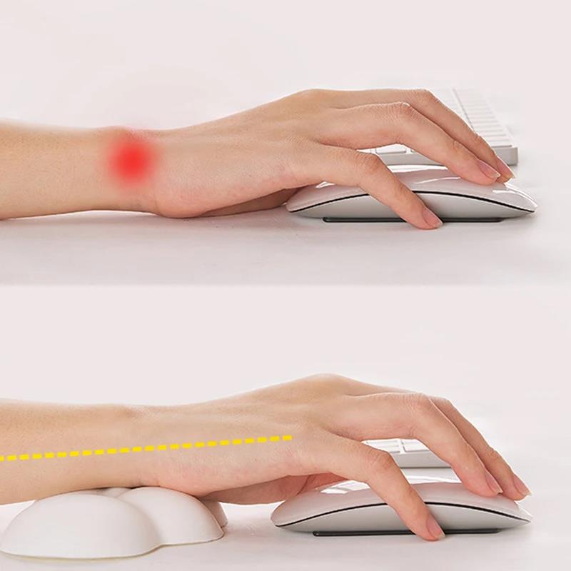 손목 받침대가 있는 마우스 패드 키보드 클라우드 미끄럼 - Gaming Keyboard Ergonomics 리뷰 및 가격
