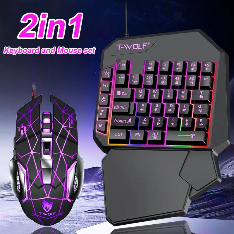 FocusOnPC TF900 2-in-1 모바일 게임  - Gaming Keyboard Mouse Combo 리뷰 및 가격