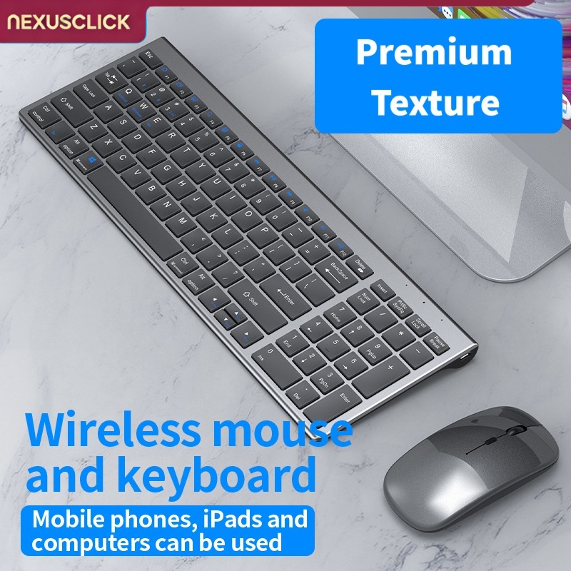 NexusClick 무선 키보드 마우스 콤보 블루투스  - Gaming Keyboard That Is Quiet 리뷰 및 가격