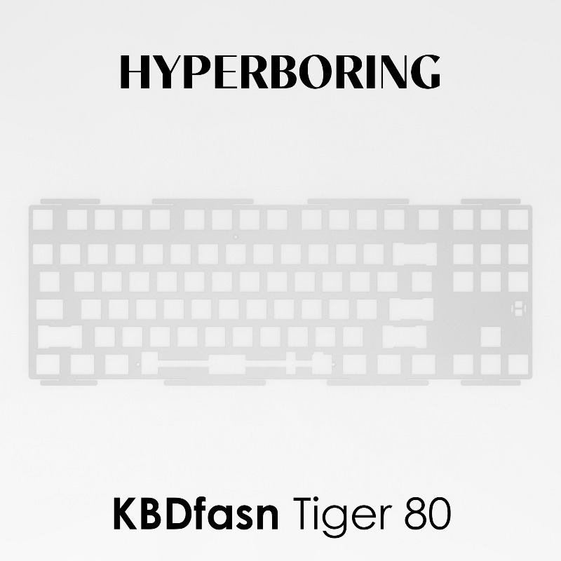 HYPERBORING Tiger80 키보드 포지셔닝 보 - Gaming Keyboard Ergo 리뷰 및 가격