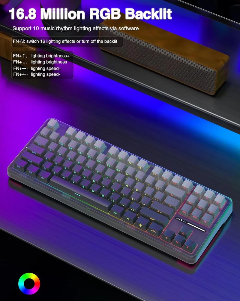 Aula F87 무선 기계식 키보드 75% Tkl 커스 - Gaming Keyboard Tkl 리뷰 및 가격