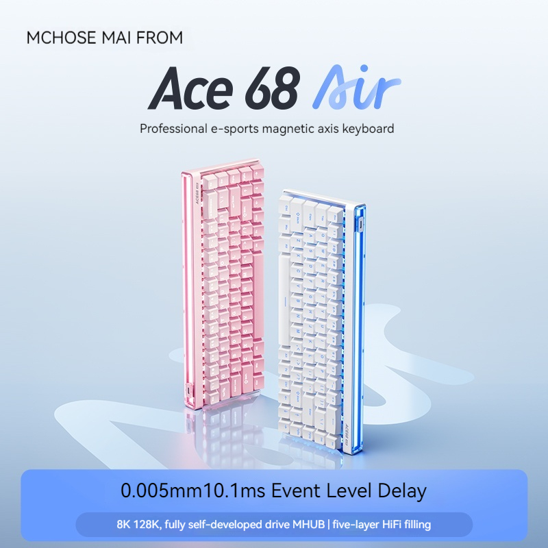 Mchose Ace68 에어 마그네틱 축 기계식 키보드 - Gaming Keyboard Ergo 리뷰 및 가격