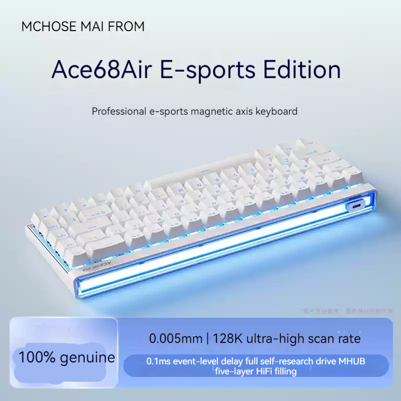 Mchose Ace68 에어 마그네틱 축 기계식 키보드 - Gaming Keyboard Ergo 리뷰 및 가격